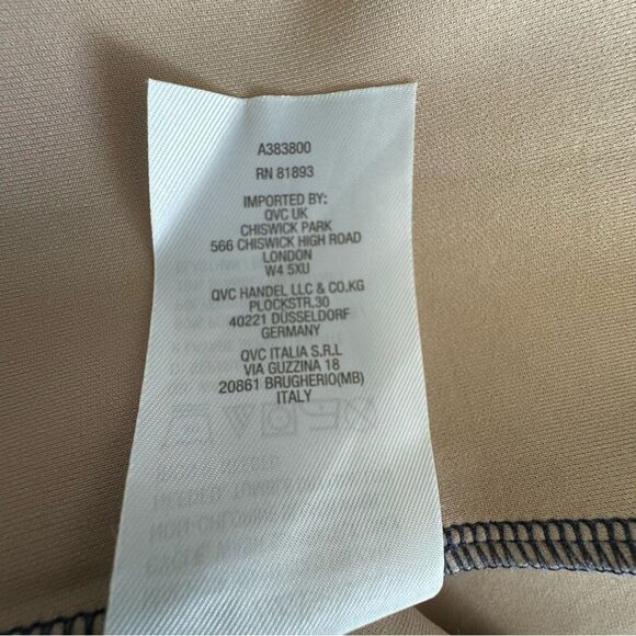 Naturals D & Co Open Front Cardigan Floral Faux Suede QVC SZ M - Picture 12 of 13